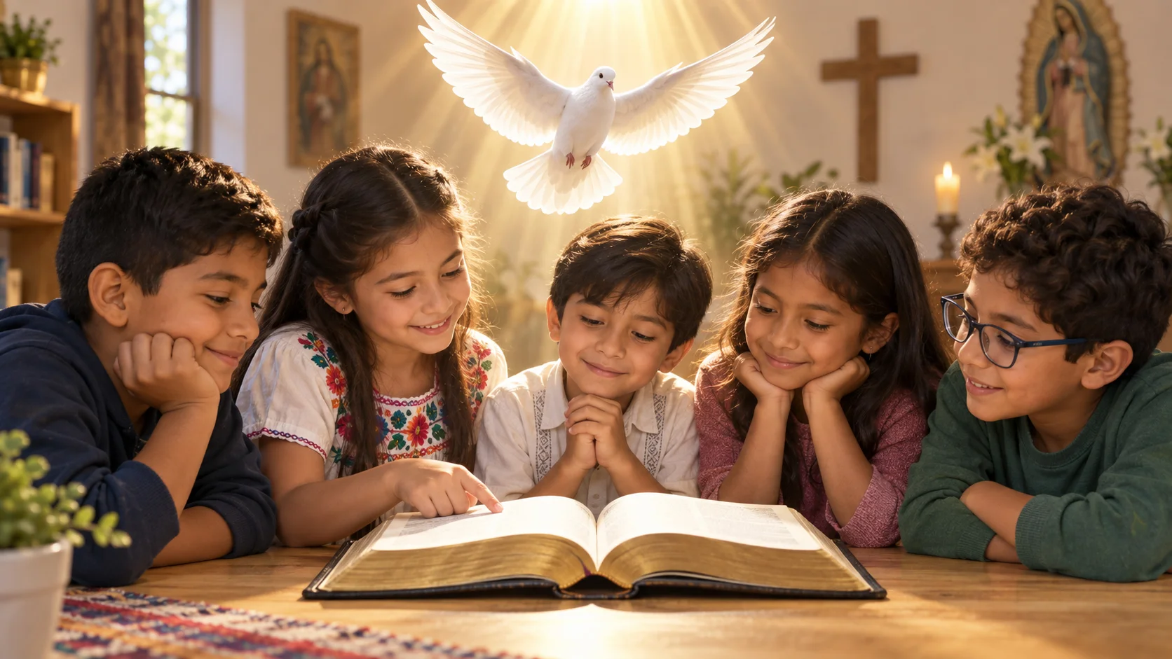 ¿Quién es el Espíritu Santo? Explicación para niños